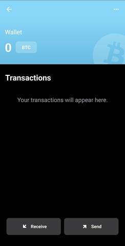 BlueWallet - Transactions