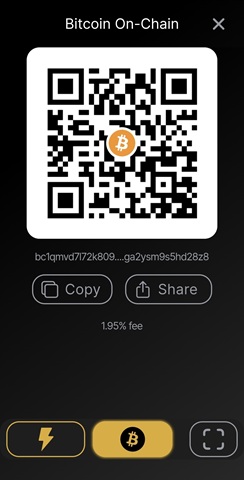 Wallet of Satoshi Bitcoin Address